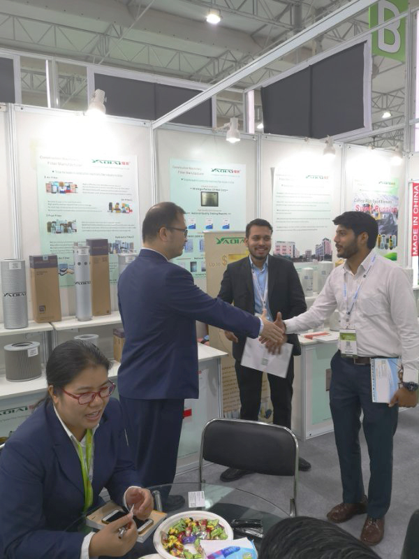 我们参加了2018印度BAUMA展览会